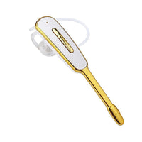 HKM-649299 Lychee Pattern Bluetooth Headset with Ear Hook - Voice Control, Music Support, Unilateral Hands-Free