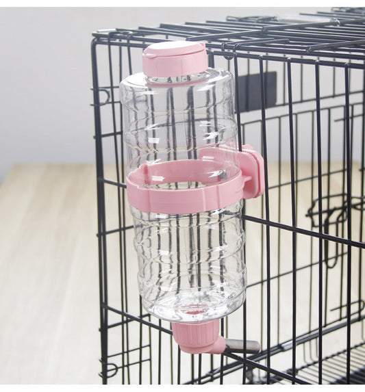 HKM-649427 Eco-Friendly Pet Hanging Water Bottle for Small to Large Dogs and Cats