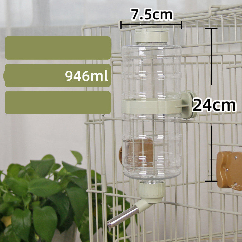 HKM-649427 Eco-Friendly Pet Hanging Water Bottle for Small to Large Dogs and Cats