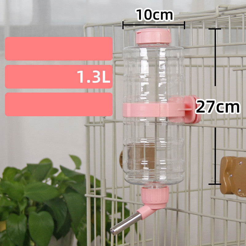 HKM-649427 Eco-Friendly Pet Hanging Water Bottle for Small to Large Dogs and Cats
