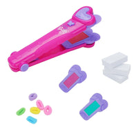 HKM-649811 Disposable Hair Cream Set for Children's Pretend Play - 3 Colors Hair Dye for Indoor Creative Fun