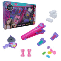 HKM-649811 Disposable Hair Cream Set for Children's Pretend Play - 3 Colors Hair Dye for Indoor Creative Fun