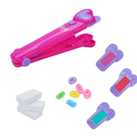 HKM-649811 Disposable Hair Cream Set for Children's Pretend Play - 3 Colors Hair Dye for Indoor Creative Fun