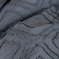 HKM-649875 Bohemian Tufted Cut Flower Quilt Cover Set with Pillowcases - Machine Washable