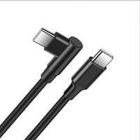 HKM-649939 Type-C Nylon Braided Fast Charging Data Cable - 2m Length, 60W Output