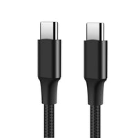 HKM-649939 Type-C Nylon Braided Fast Charging Data Cable - 2m Length, 60W Output