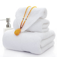 HKM-650131 Three-Piece Cotton Bath Towel Set with Siro Yarn Technology