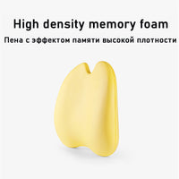 HKM-650387 Memory Foam Lumbar Support Cushion - Modern Design for Office and Home Use in Dark Gray, Light Gray, and Pink