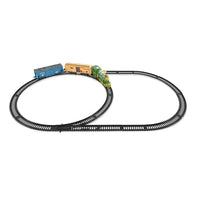 HKM-650515 Battery Operated Train Set with Light and Sound for Kids Ages 2-7