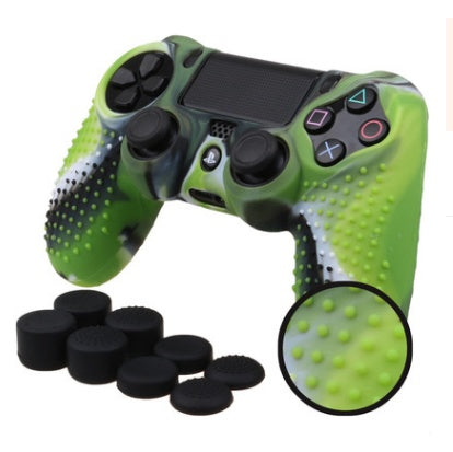 HKM-650579 Non-Slip Silicone Cover for PS4 DualShock 4, Pro & Slim Controllers with Joystick Grips