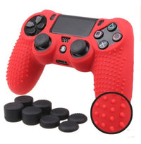 HKM-650579 Non-Slip Silicone Cover for PS4 DualShock 4, Pro & Slim Controllers with Joystick Grips