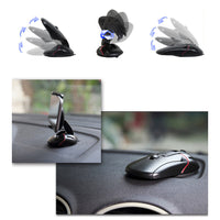 HKM-650771 Universal Mouse-Type Car Phone Holder with 360-Degree Rotation for Dashboard & Windshield