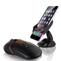 HKM-650771 Universal Mouse-Type Car Phone Holder with 360-Degree Rotation for Dashboard & Windshield