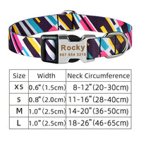 HKM-650899 Personalized Adjustable Eco-friendly Microfiber Dog Collar with Engraved ID Tag
