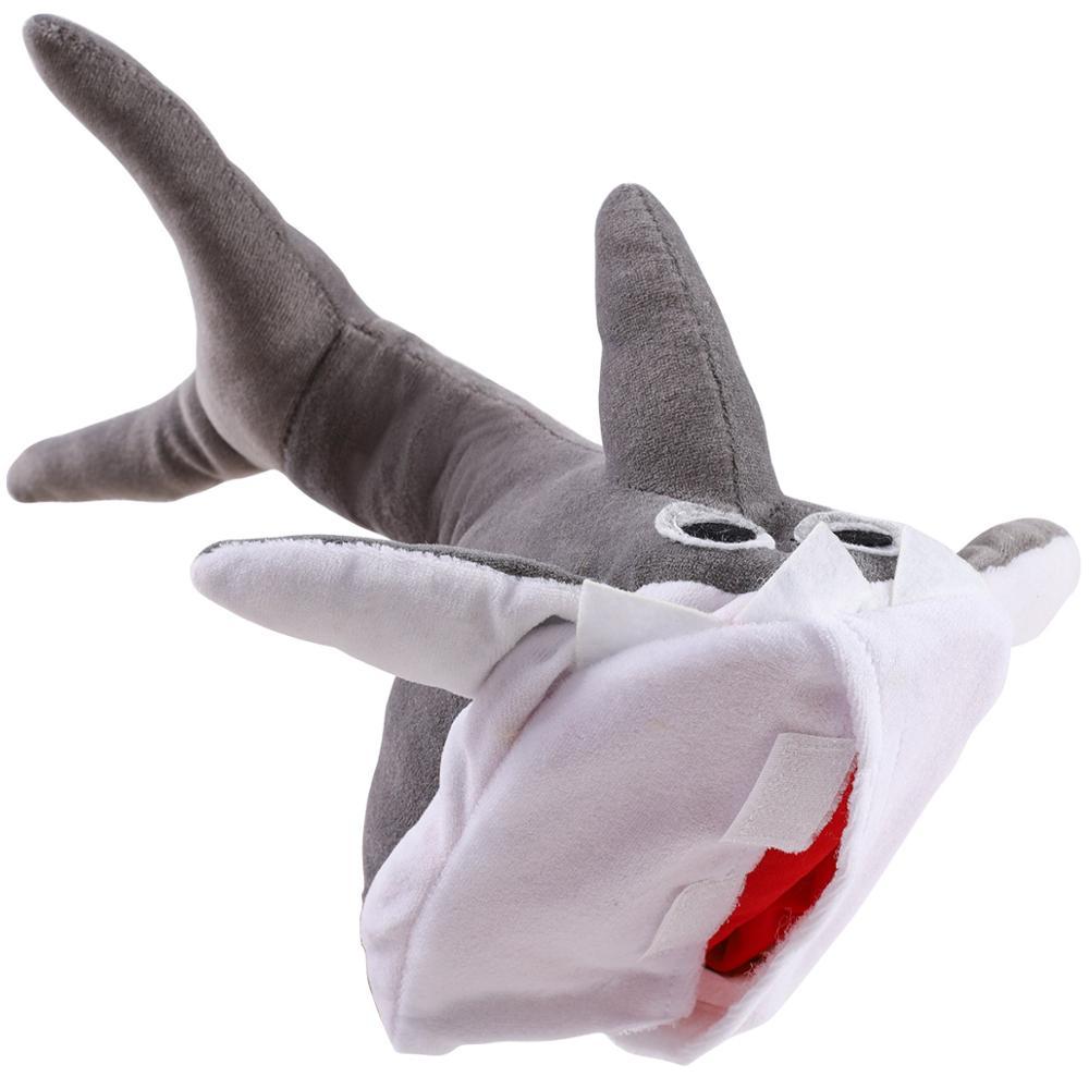 HKM-650899 Plush Shark Doll Toy for Pets - Soft and Engaging Throwing Toy