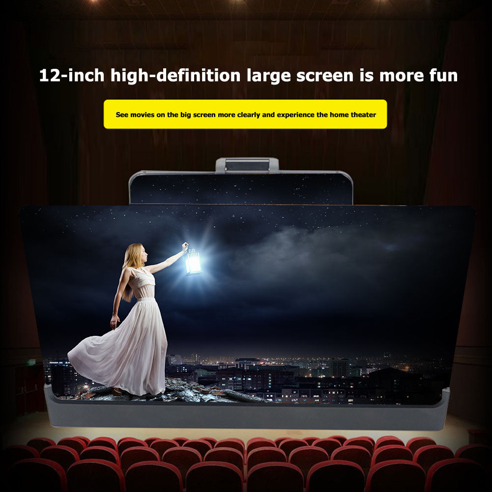 HKM-650963 12 Inch Mobile Phone Screen Amplifier Stand with Eye Protection for Home and Office