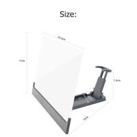 HKM-650963 12 Inch Mobile Phone Screen Amplifier Stand with Eye Protection for Home and Office