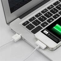 HKM-651091 Fast Charging Data Cable compatible with iPhone and iPod – 1m White