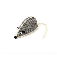 HKM-651155 Multicolor Sisal Mouse Cat Toy - Set of 3 Soft Play Mice for Cats