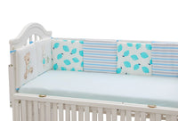 HKM-651539 Baby Bear and Rabbit Cotton Bed Fence Set - 6 Pieces, 30cm Each