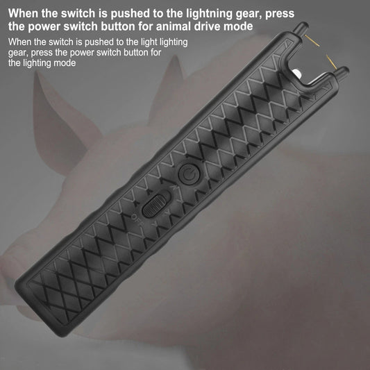 HKM-651539 Handheld Livestock Repeller with USB Charging - Efficient Animal Movement and Control