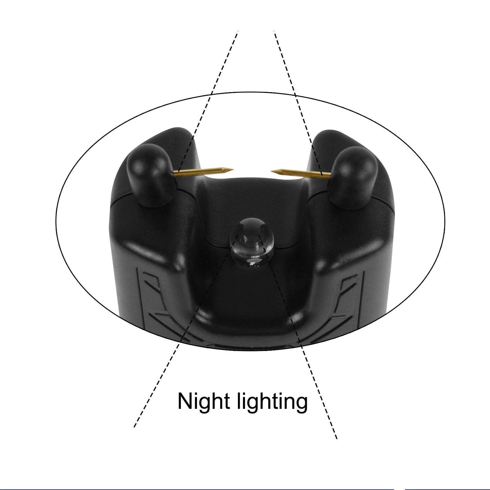 HKM-651539 Handheld Livestock Repeller with USB Charging - Efficient Animal Movement and Control