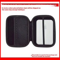 HKM-651731 Magnetic Wireless Power Bank with Protective Hard Bag - Perfect for Magsafe Compatibility