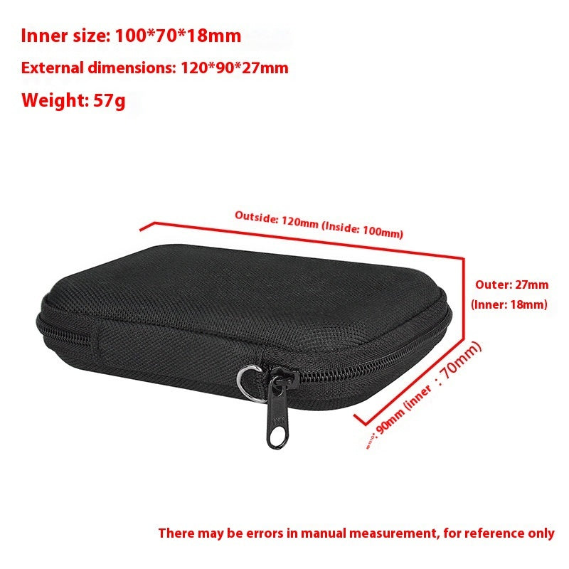 HKM-651731 Magnetic Wireless Power Bank with Protective Hard Bag - Perfect for Magsafe Compatibility