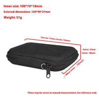 HKM-651731 Magnetic Wireless Power Bank with Protective Hard Bag - Perfect for Magsafe Compatibility