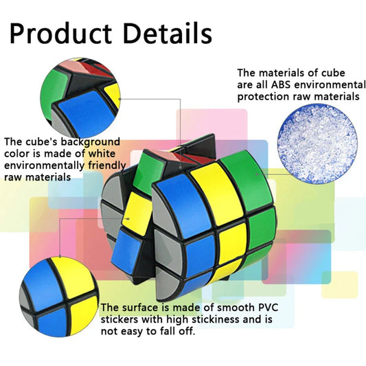 HKM-652435 3D Magnetic Stress Relief Infinity Cube Fidget Toy for Kids and Adults