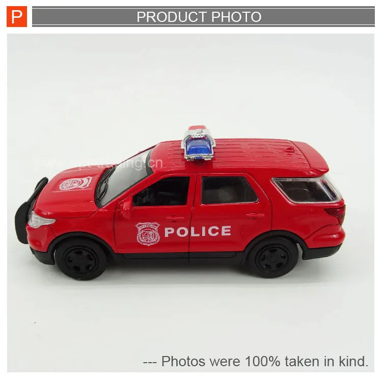HKM-652499 Metal Pull Back Diecast Car Toy for Ages 2-7, Scale 1:32, Window Box Packaging
