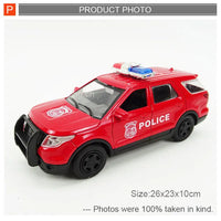 HKM-652499 Metal Pull Back Diecast Car Toy for Ages 2-7, Scale 1:32, Window Box Packaging