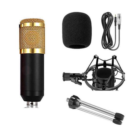 KTX-652563 BM800 Cable Condenser Microphone for Computer, KTV, and Recording Use