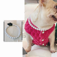 HKM-652563 Pet Decorations Dogs And Cats Pearl Necklace