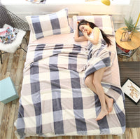 HKM-652691 Cloud Mink Down Flannel Coral Fleece Blanket - Soft, Warm, Dual-Purpose, Multiple Designs Available