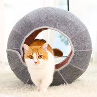 HKM-652691 Cozy Winter Cat Bed Mat - Plush Deep Sleep Cushion for Cats, Universal Size 72x50x7cm