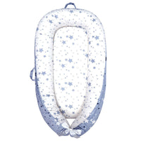 HKM-652691 Portable Washable Crib Middle Bed for Infants, All-Season Cotton Fabric, 80 x 50 cm