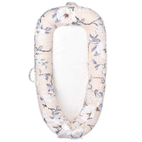 HKM-652691 Portable Washable Crib Middle Bed for Infants, All-Season Cotton Fabric, 80 x 50 cm