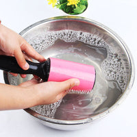 HKM-653011 Reusable Sticky Roller for Dust Removal - 23.5 cm Cylinder, Super Sticky, Multiple Colors Available