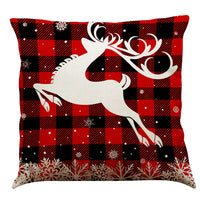 HKM-653075 Cotton Linen American Style Cushion Cover for Sofa and Car - Multiple Colors Available