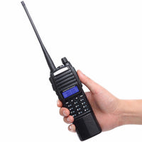 HKM-653075 UHF/VHF Dual Band Handheld Walkie Talkie with 128 Channels and 5W Power Output