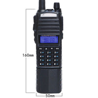 HKM-653075 UHF/VHF Dual Band Handheld Walkie Talkie with 128 Channels and 5W Power Output