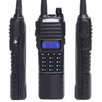HKM-653075 UHF/VHF Dual Band Handheld Walkie Talkie with 128 Channels and 5W Power Output