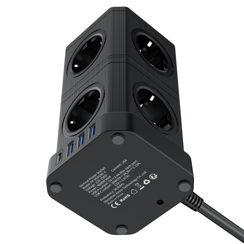 HKM-653203 Black Socket Connector for Reliable Electrical Connections