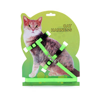 HKM-653203 Cat Chest Sling Set with 1.2m Nylon Leash for Safe Outdoor Adventures