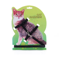 HKM-653203 Cat Chest Sling Set with 1.2m Nylon Leash for Safe Outdoor Adventures