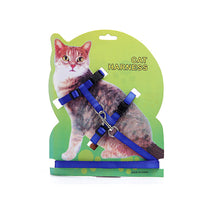HKM-653203 Cat Chest Sling Set with 1.2m Nylon Leash for Safe Outdoor Adventures