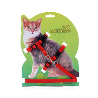 HKM-653203 Cat Chest Sling Set with 1.2m Nylon Leash for Safe Outdoor Adventures