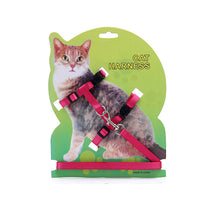 HKM-653203 Cat Chest Sling Set with 1.2m Nylon Leash for Safe Outdoor Adventures