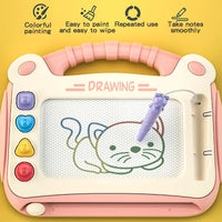 HKM-653587 Detachable Magnetic Drawing Sketch Pad Table Set for Children - Erasable Writing and Painting Learning Board